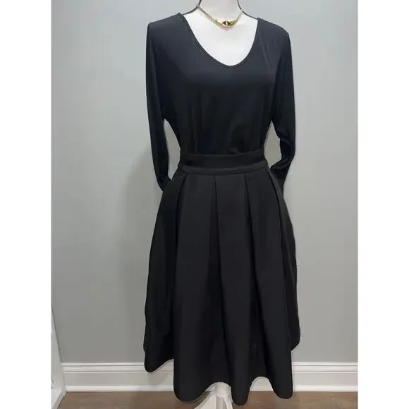 White House Black Market Skirt, Size 4 – Elegant Black, Delicate & Sophisticated - Picture 3 of 16